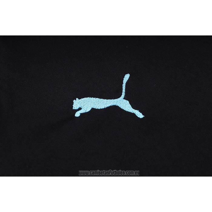 Chandal del Manchester City Manga Corta 2022-2023 Negro